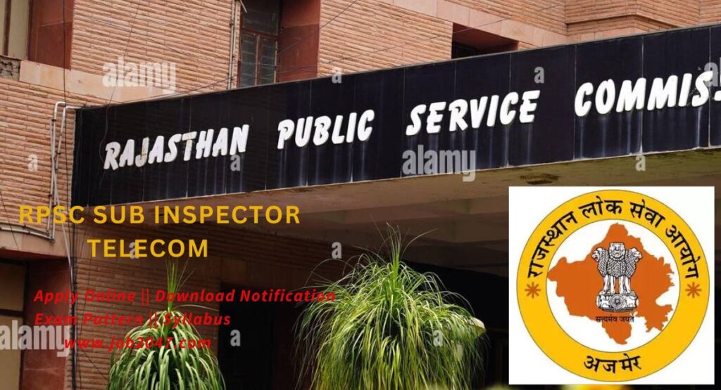 RPSC Sub Inspector Telecom