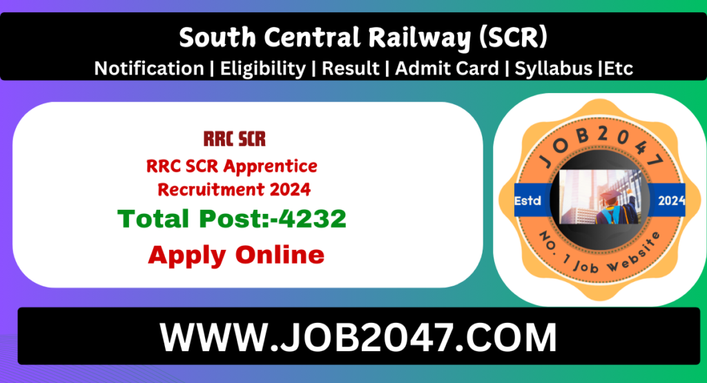 RRC SCR Apprentice Recruitment 2024